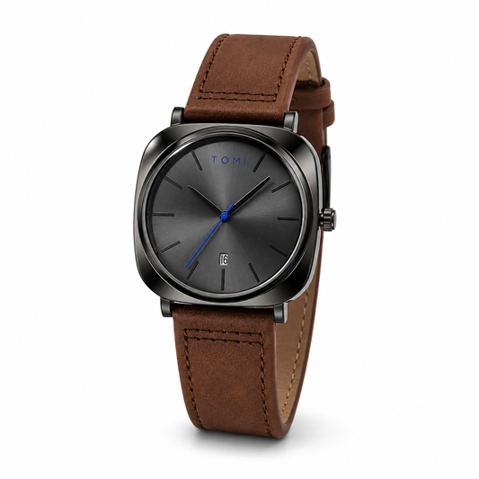 Tomi Brown Business Class Dial Watch