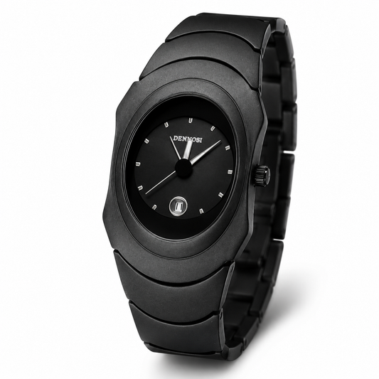 All Black Matrix Watch