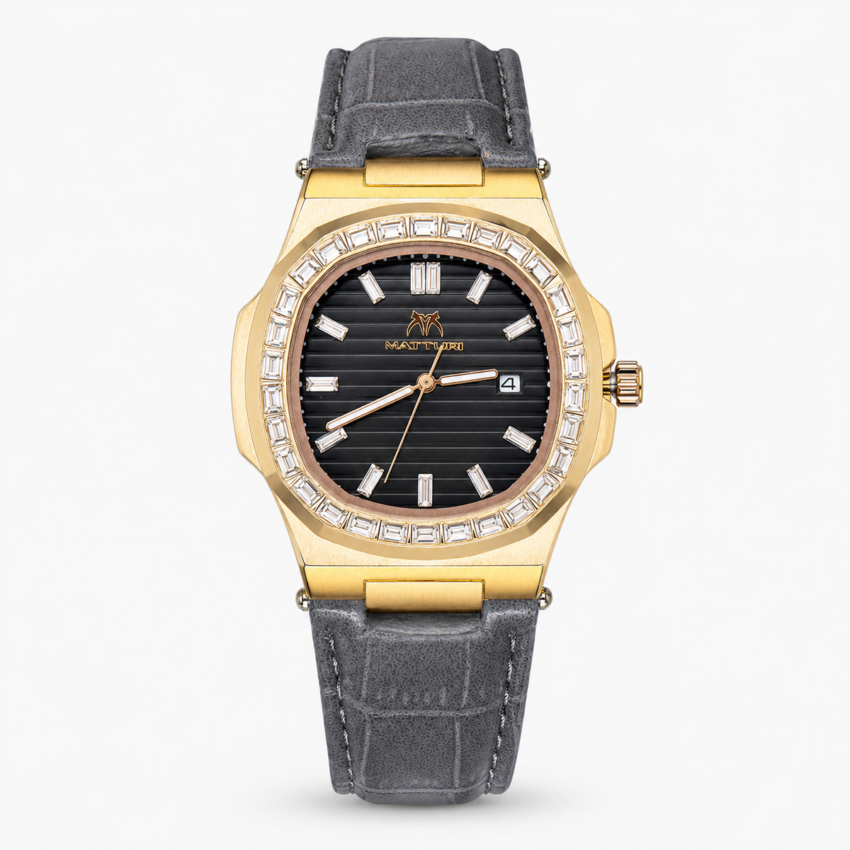Matturi Ash Copper Zircon Watch