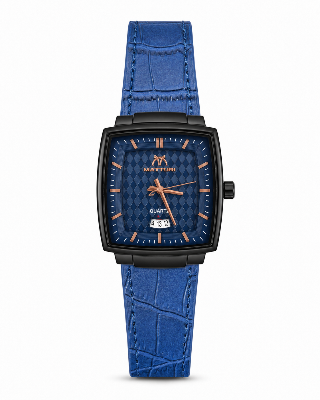 The Sovereign Tonneau | Executive Leather Strap Watch