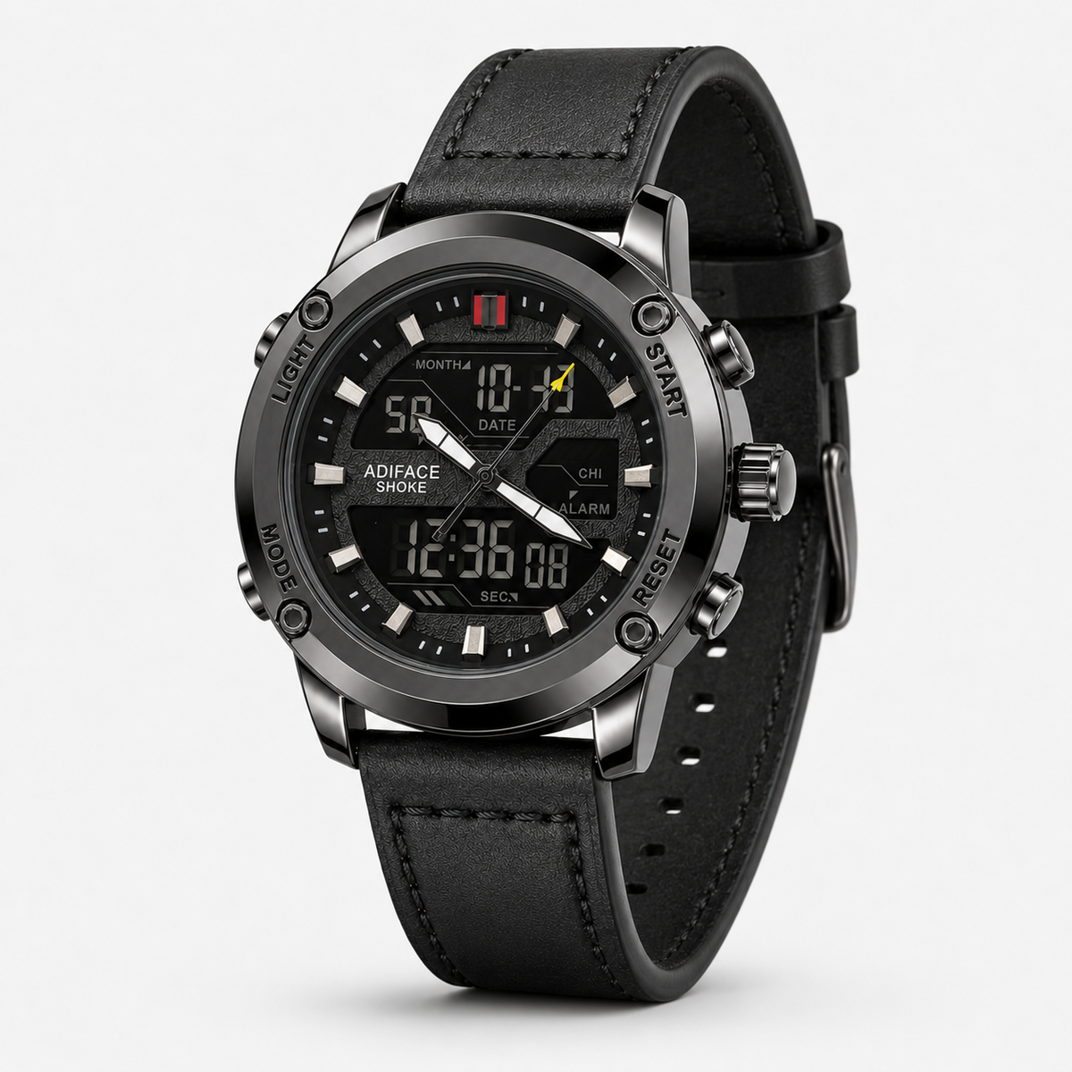 The Adiface Shoke Dual Time Watch