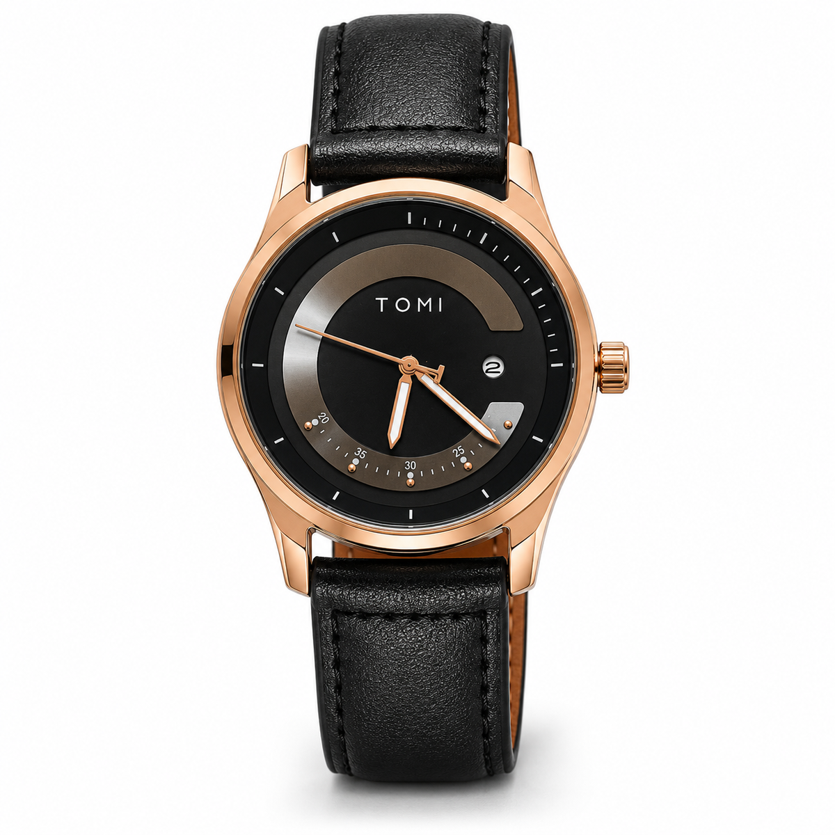 Tomi Royal Gold Dial Watch