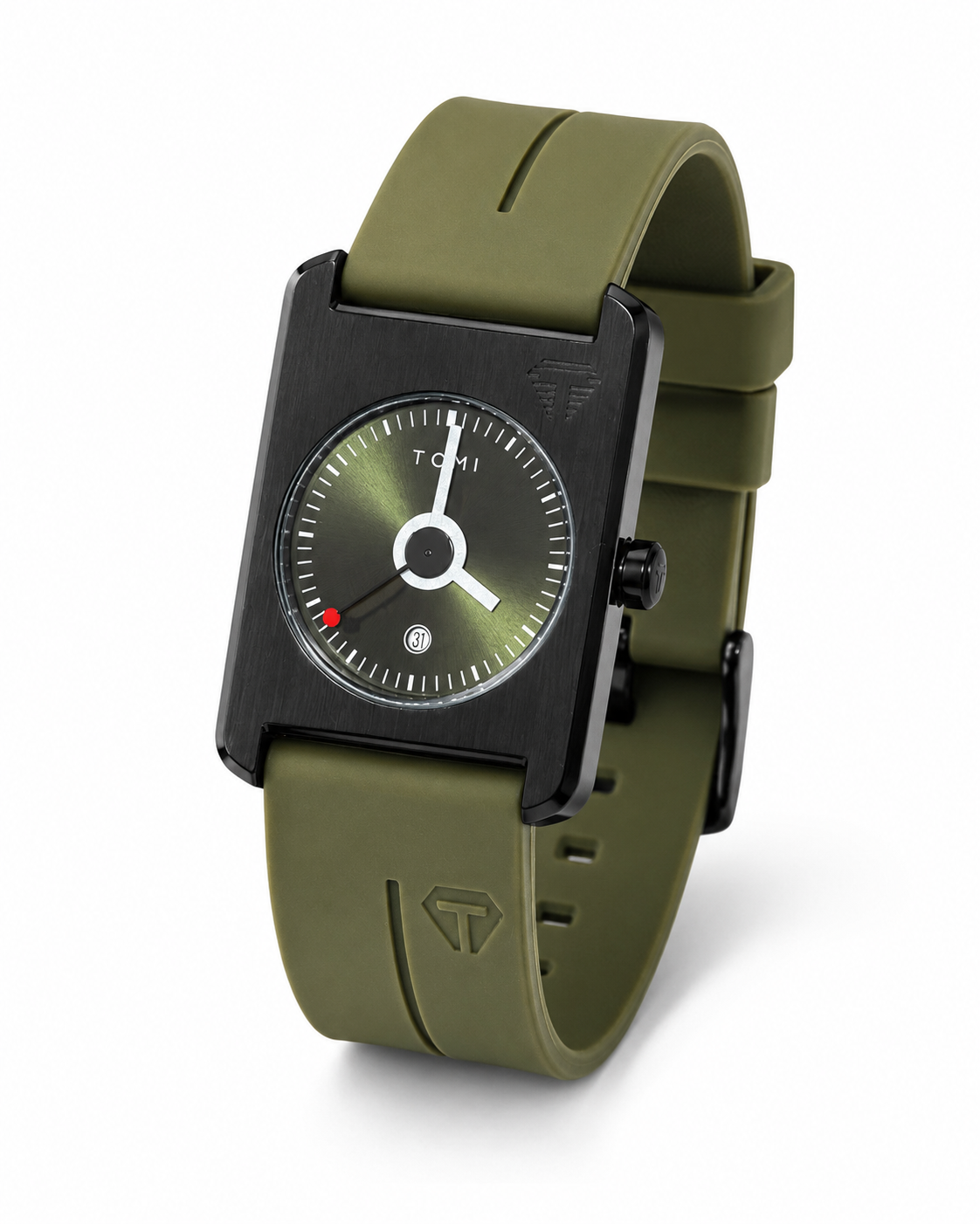 Tomi Tank Magnetic Strap Watch