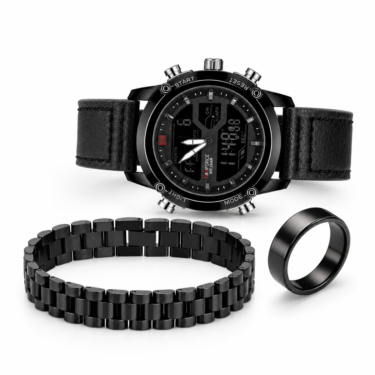 The Adiface Shoke Dual Time Watch