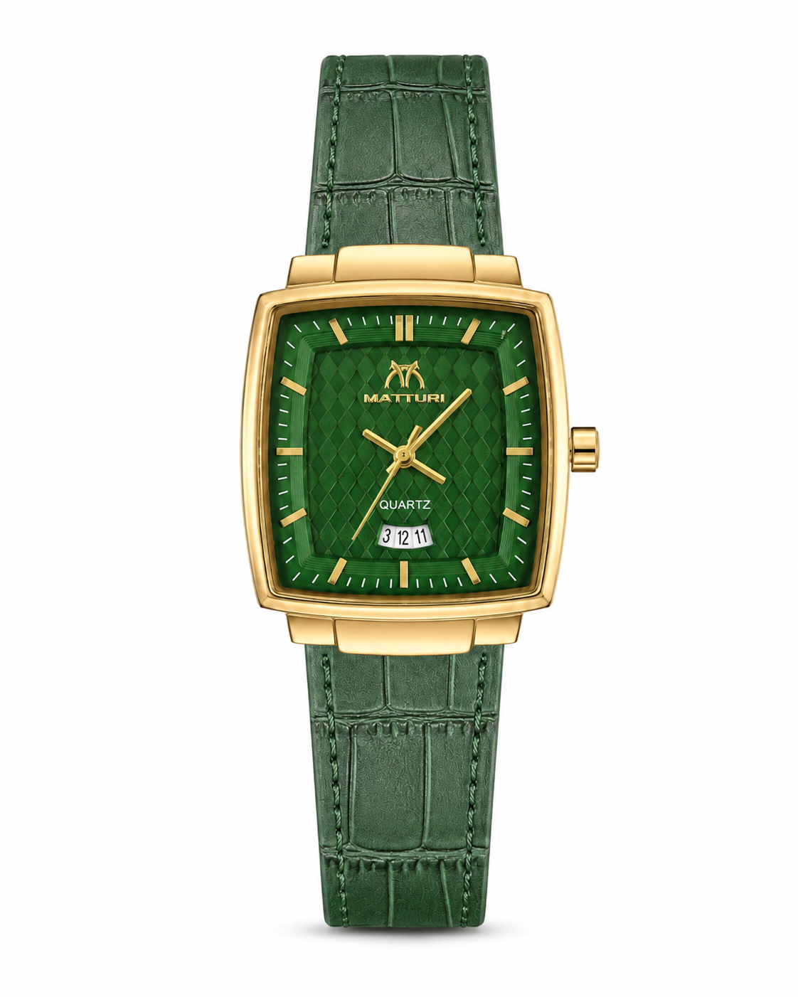 The Sovereign Tonneau | Executive Leather Strap Watch