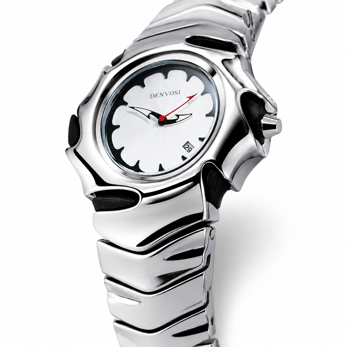 Silver White Venom Watch