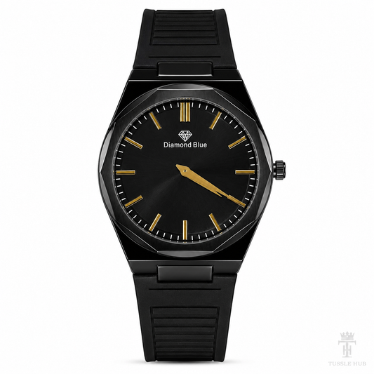 All Black Prx Magnet Strap Watch