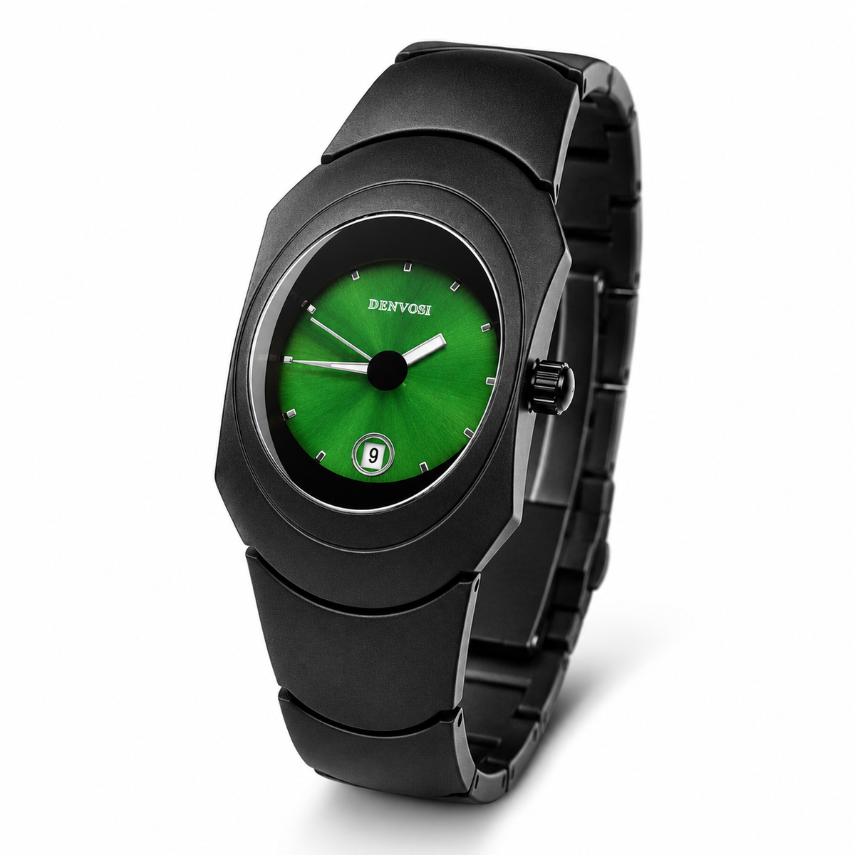 Black Emerald Matrix Watch