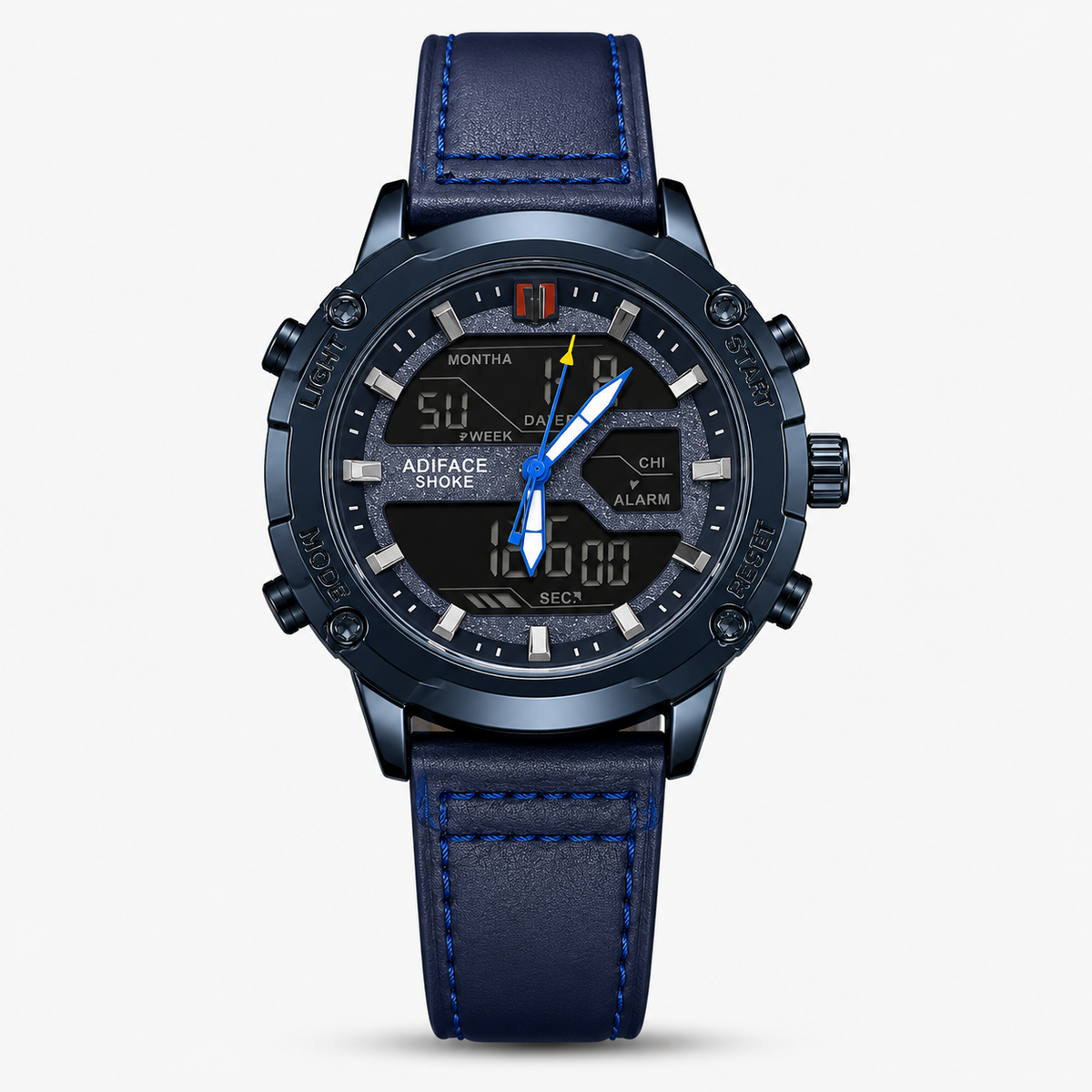 The Adiface Shoke Dual Time Watch