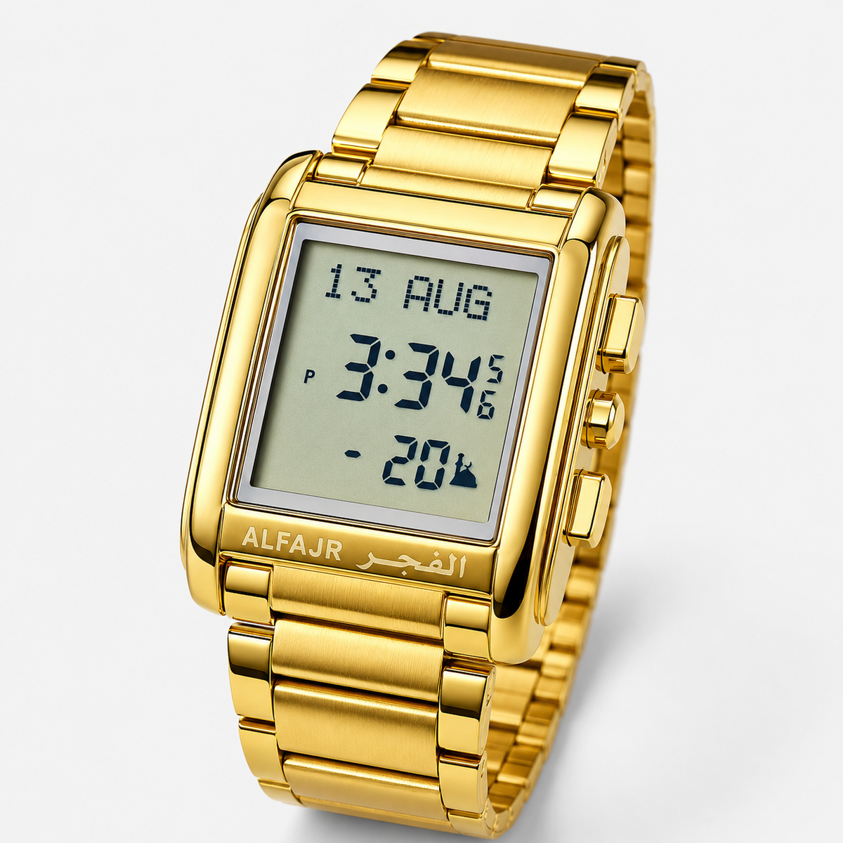 Gold Al Fajr WL-08S Watch