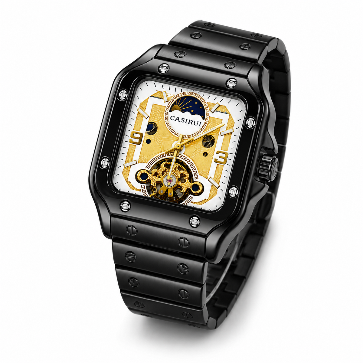 Casirui Mechanical Chrono-Square Watch