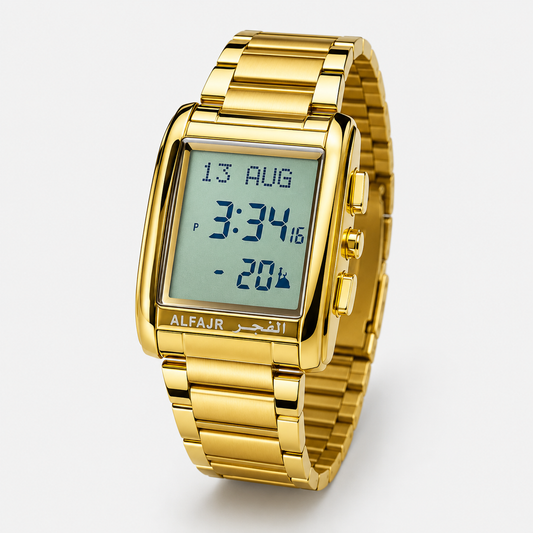 Gold Al Fajr WL-08S Watch
