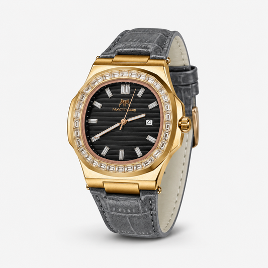 Matturi Ash Copper Zircon Watch