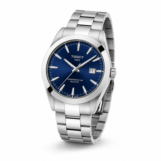 Silicium Silver Sapphire Powermatic Tissot Watch