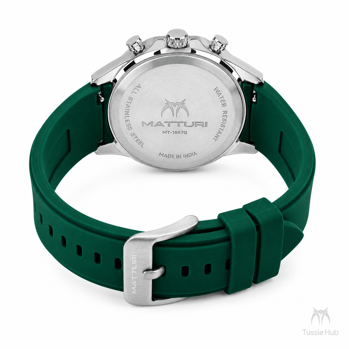 Forest Green Matturi Urban Chrono Watch