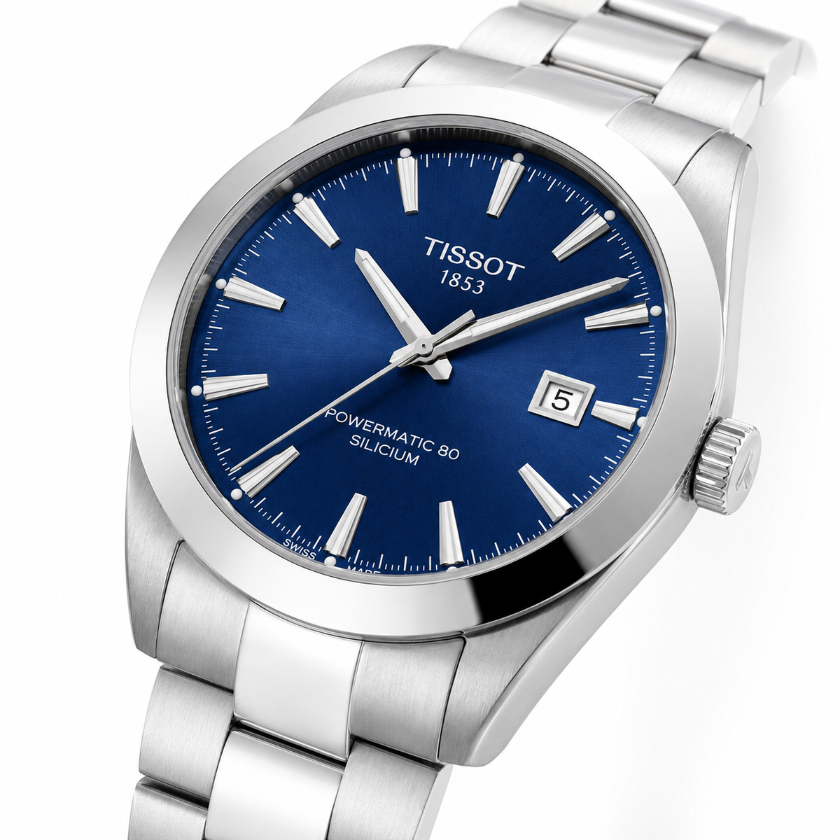Silicium Silver Sapphire Powermatic Tissot Watch