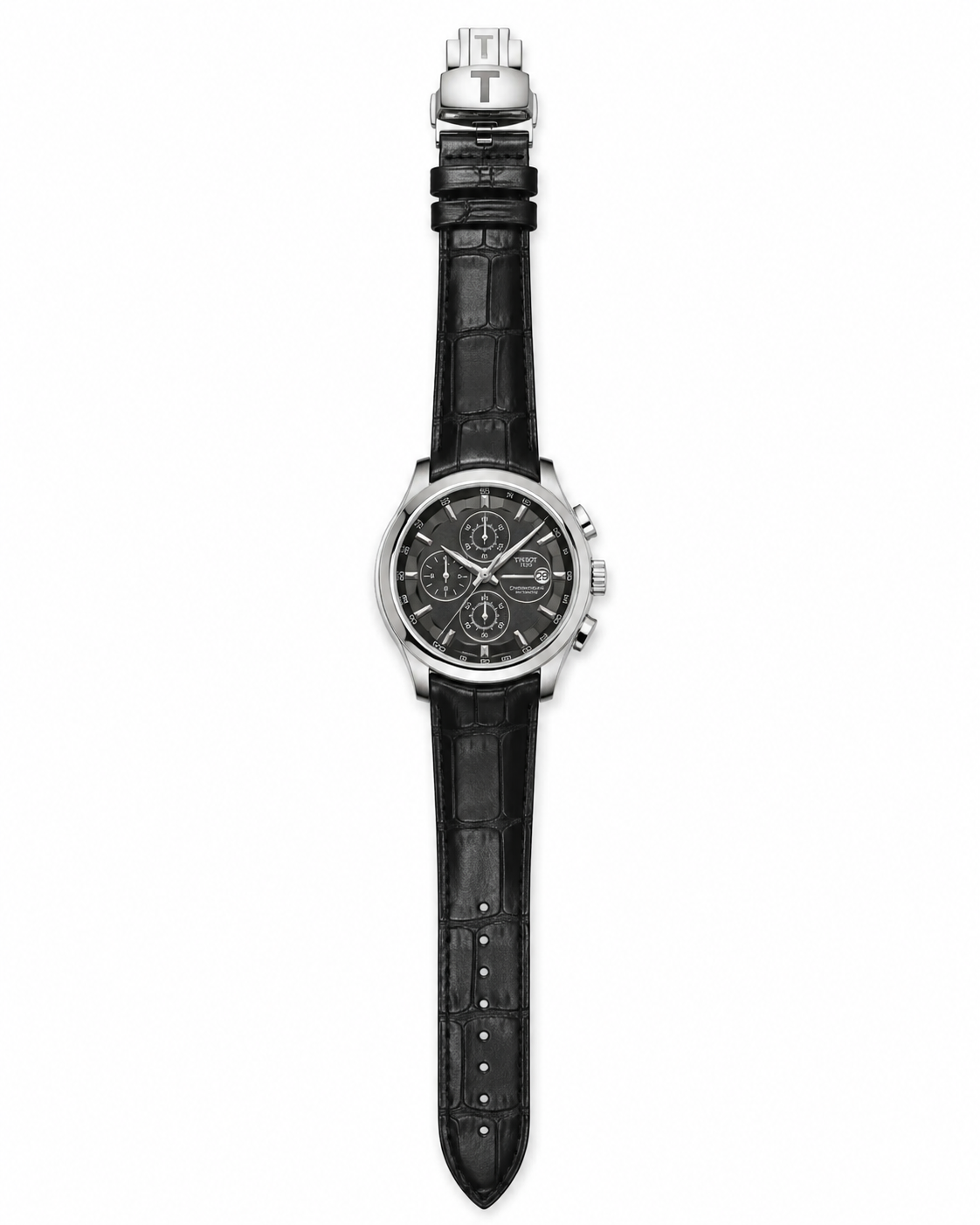All Black Branded Tissot 1853 Special Edition Chronograph Watch