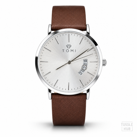 Ministry Coffee Silver White Tomi Watch