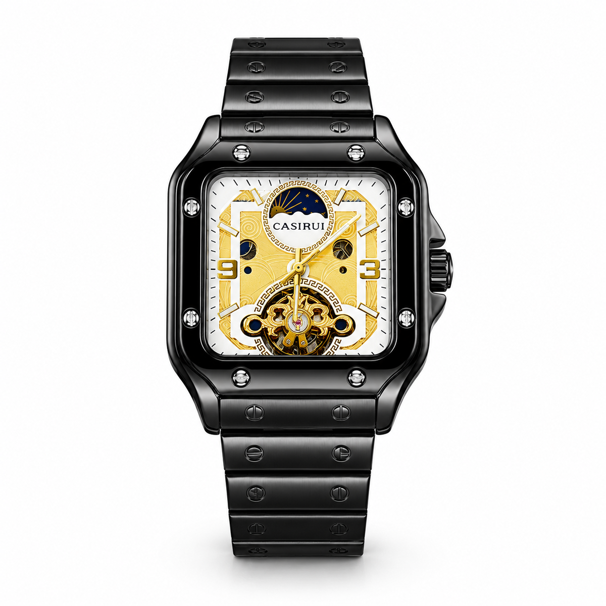 Casirui Mechanical Chrono-Square Watch