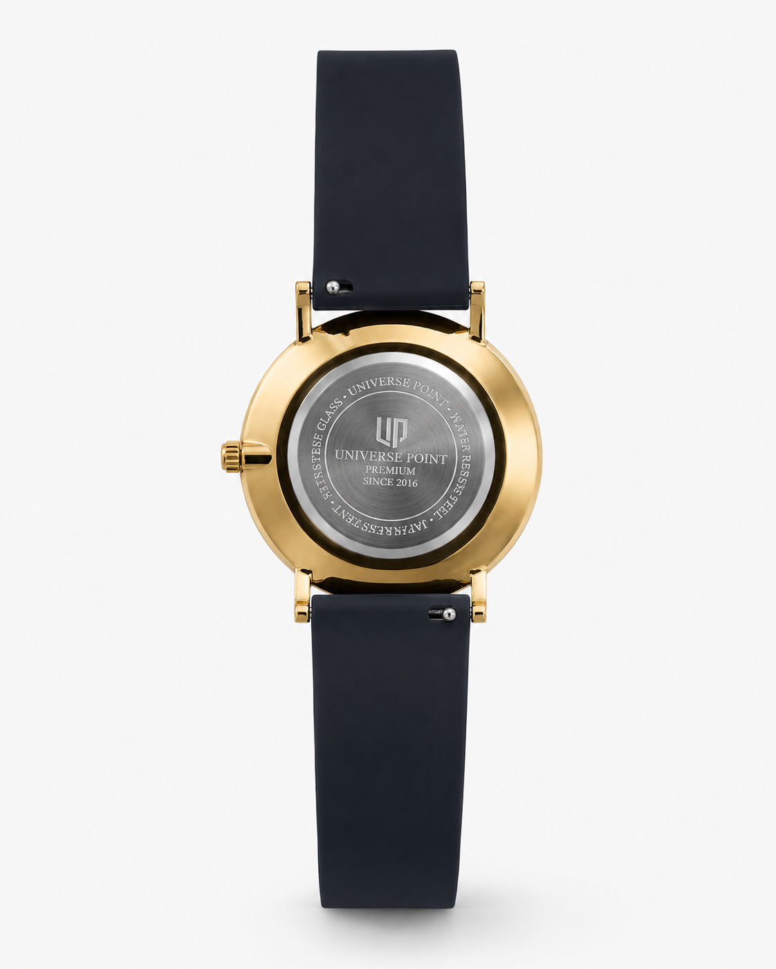 Black Gold White Slim Balloon Universe Point Watch