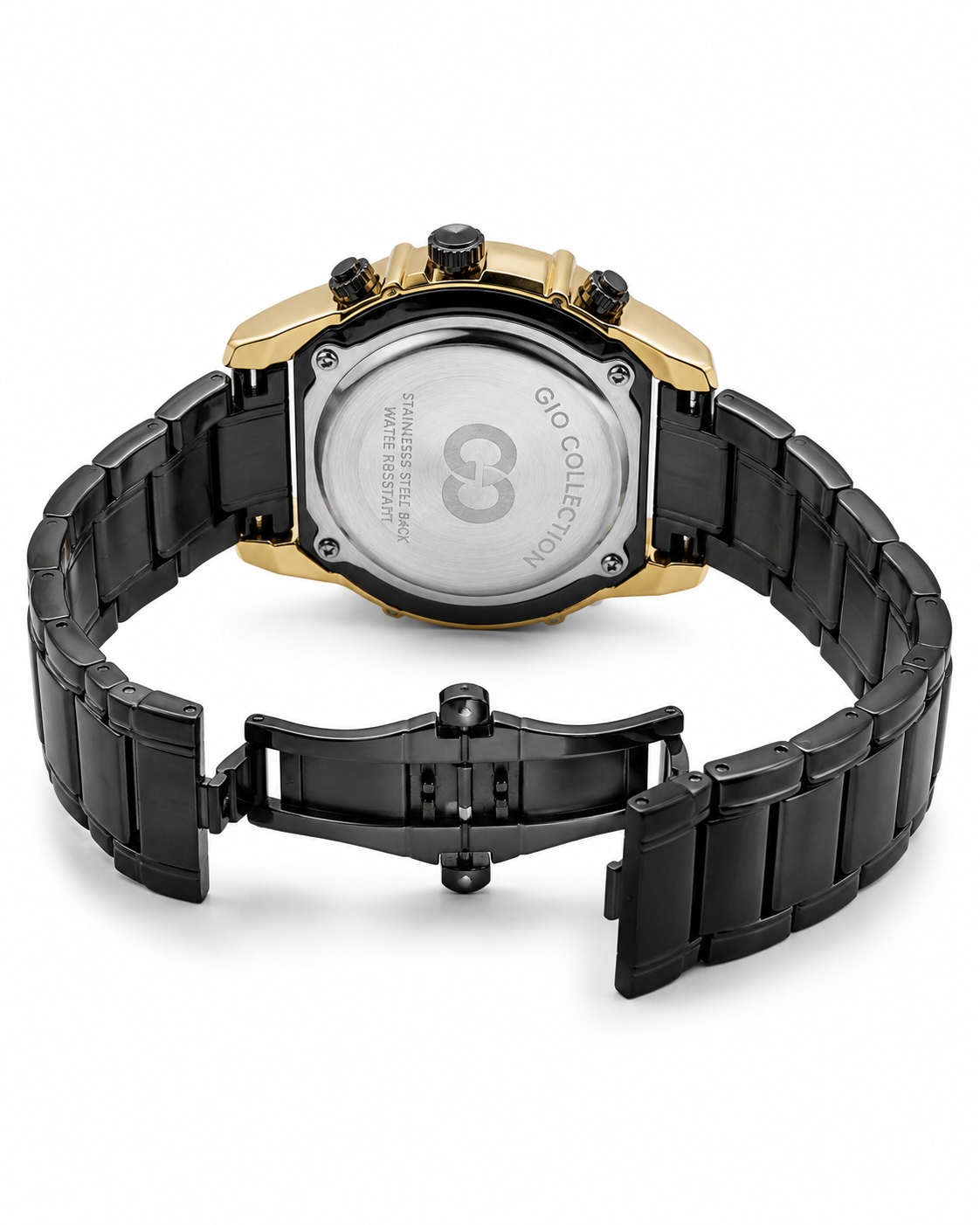 Black Copper Counter Spinning Watch