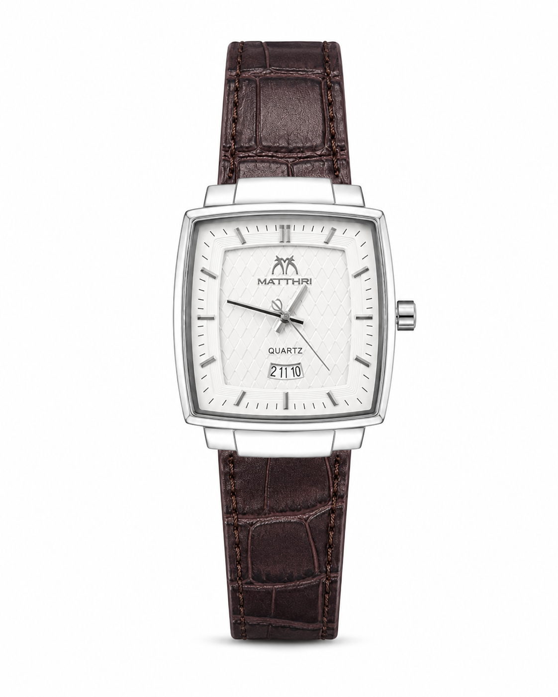 The Sovereign Tonneau | Executive Leather Strap Watch