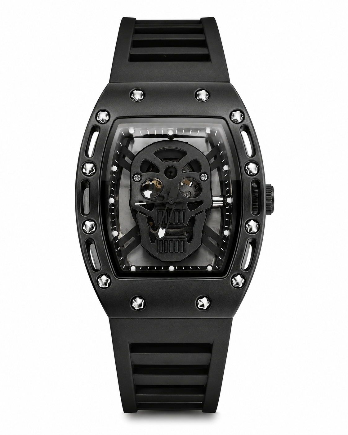 RM Skull All Black Edition Watch