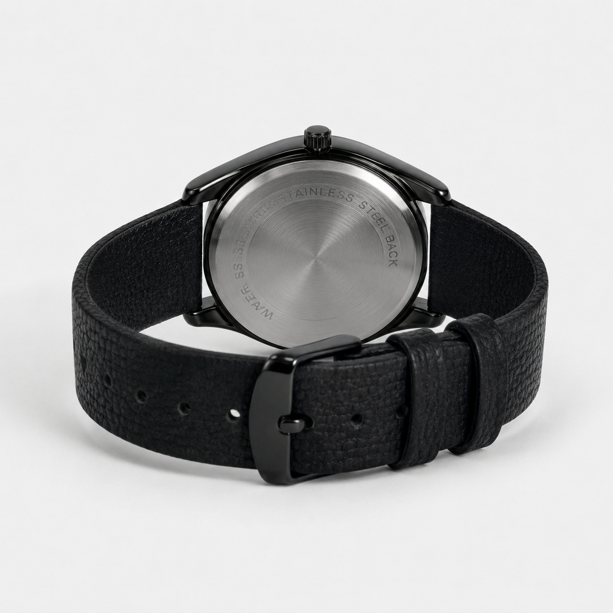 Tomi All Black Sleek Dial Watch