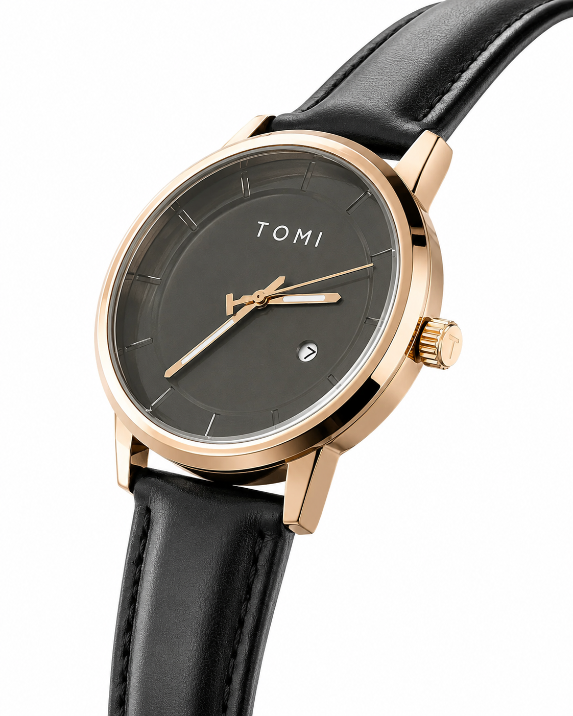 Tomi Gold Black Galaxy Watch