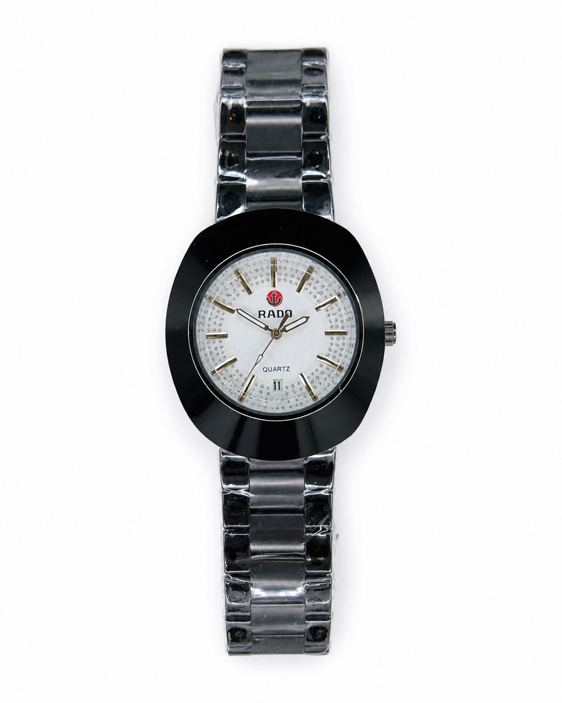 DiaStar Black Rado Quartz Watch