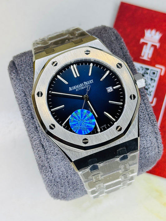 AP Super Clone Silver Sapphire Royal Oak Watch