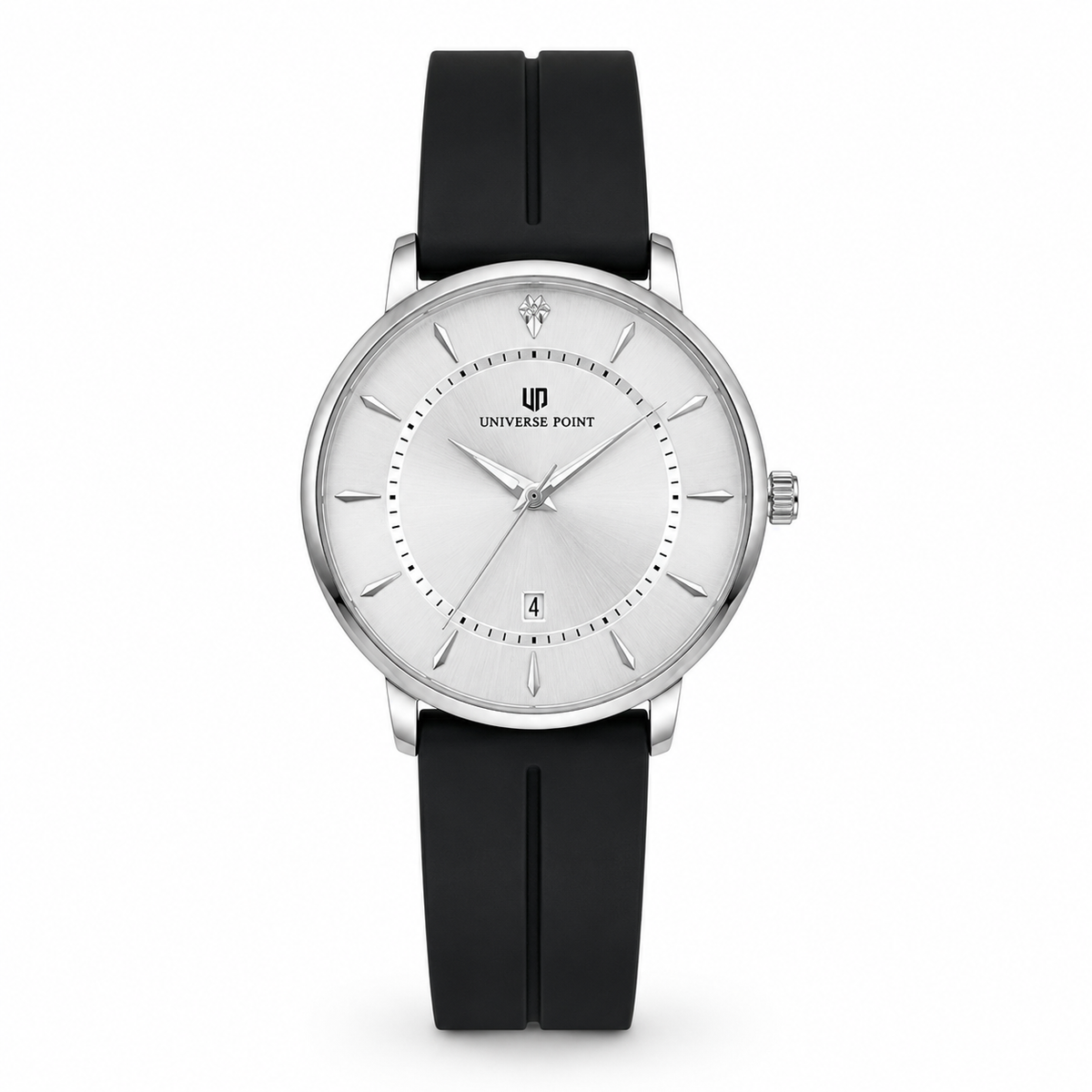 Black White Slim Balloon Universe Point Watch