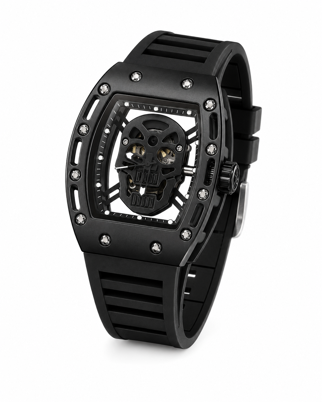 RM Skull All Black Edition Watch