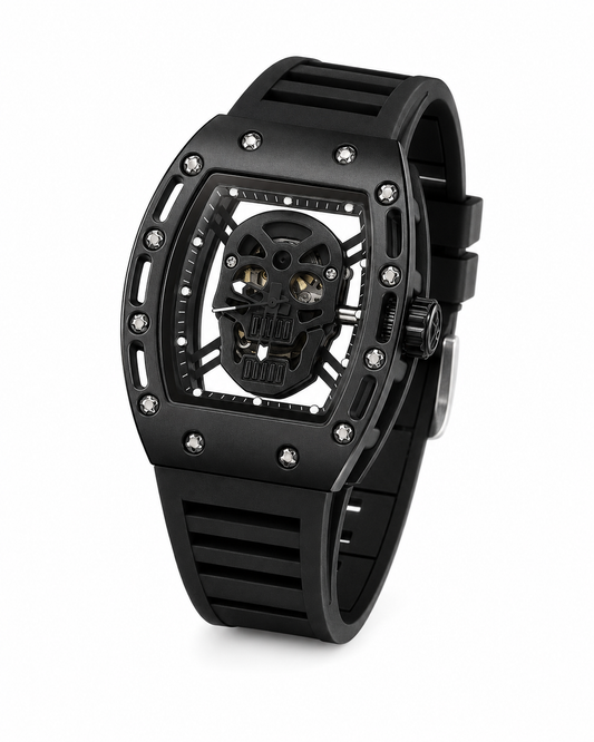RM Skull All Black Edition Watch