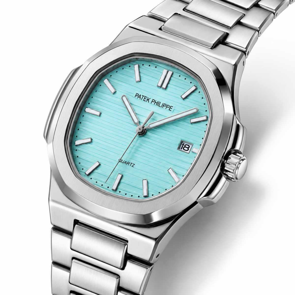 Silver Tiffany Nautilus Premium Watch