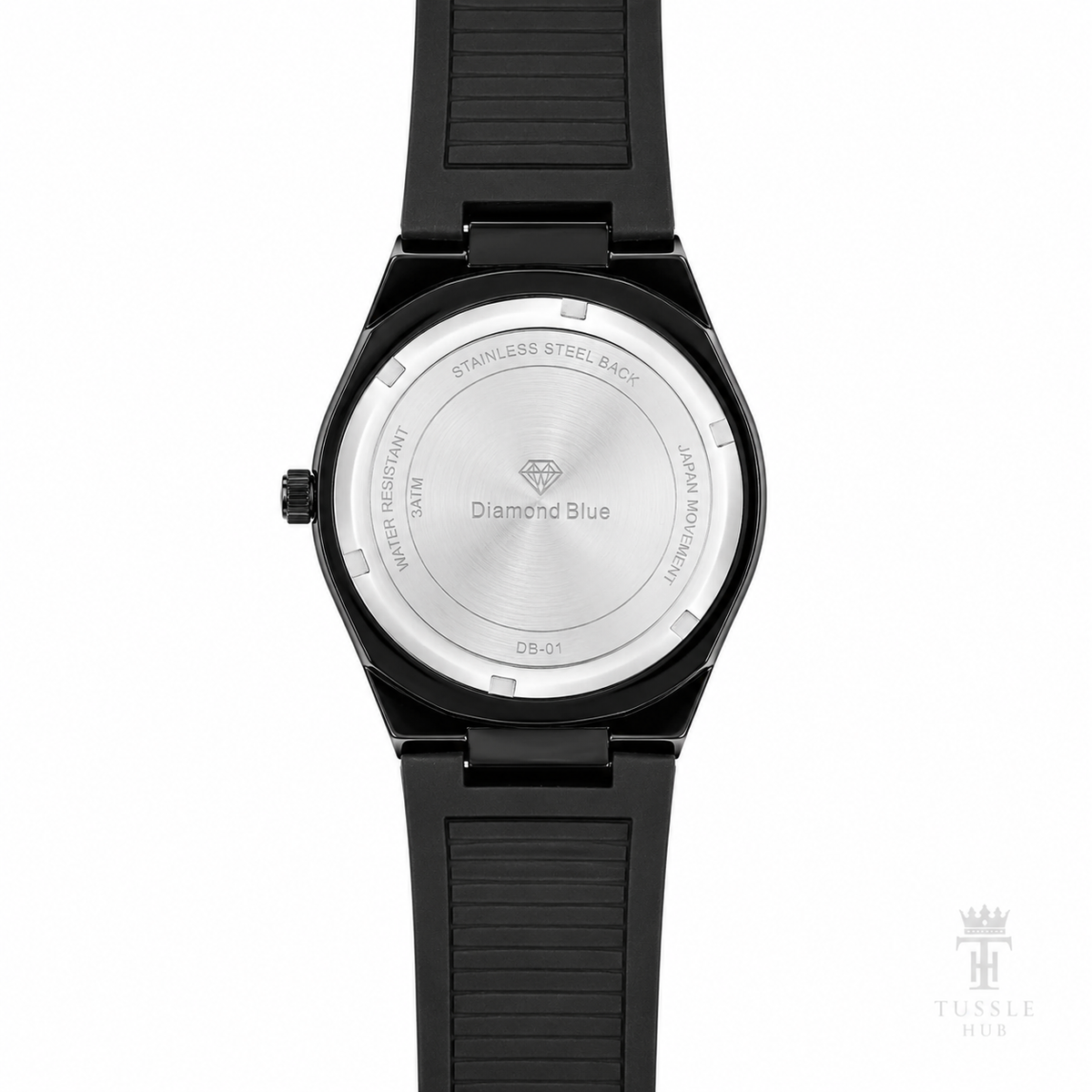 All Black Prx Magnet Strap Watch