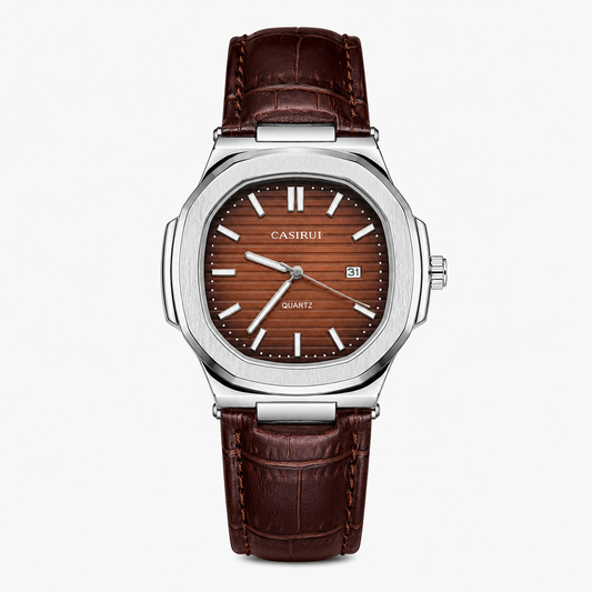 Chocolate Brown Casirui Nautilus Watch