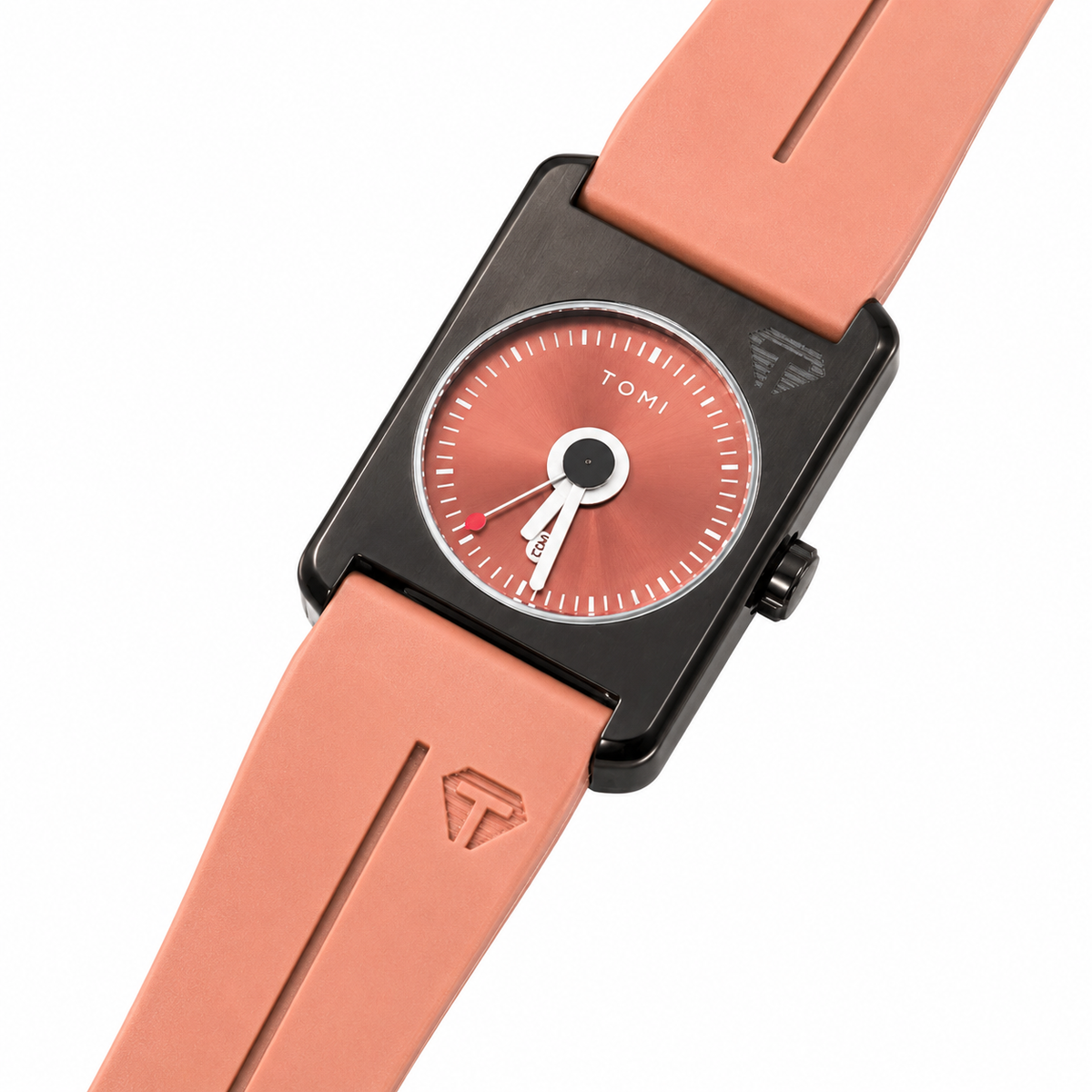 Tomi Brown Tank Magnetic Strap Watch
