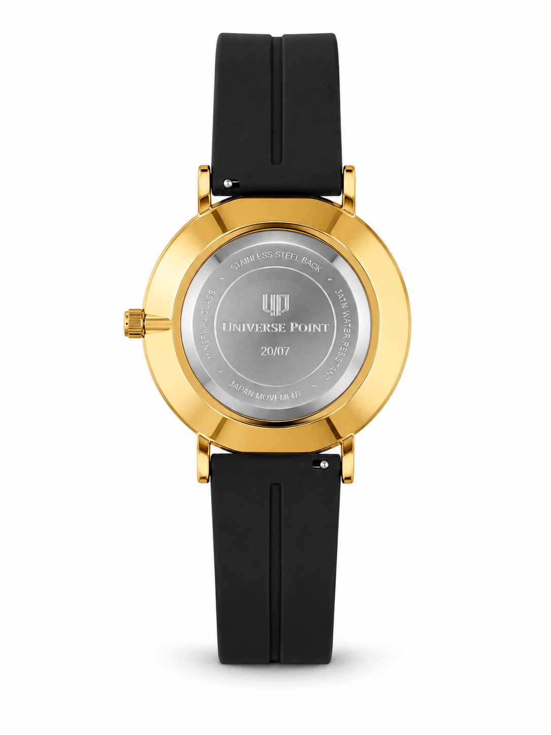Black All Gold Slim Balloon Universe Point Watch