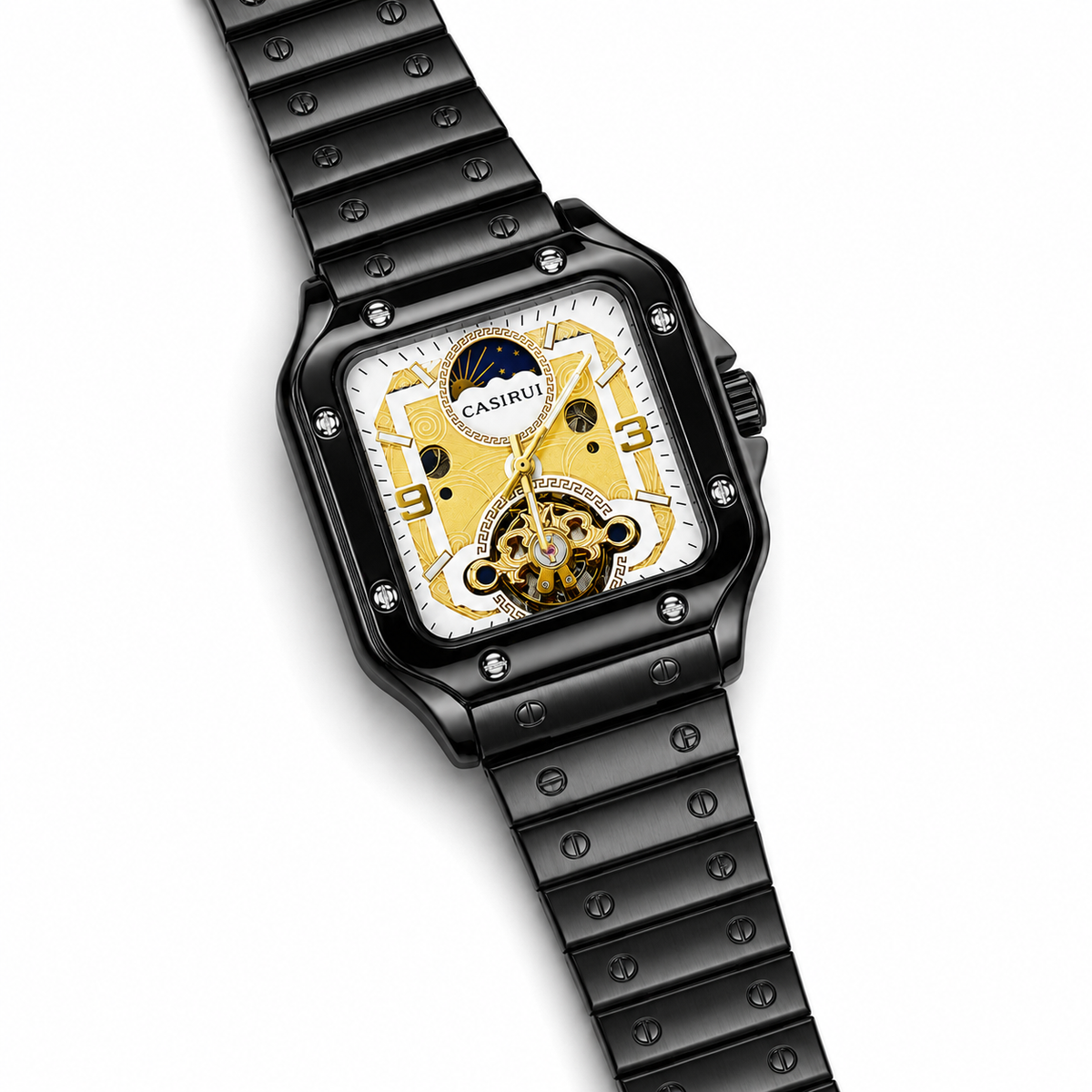 Casirui Mechanical Chrono-Square Watch