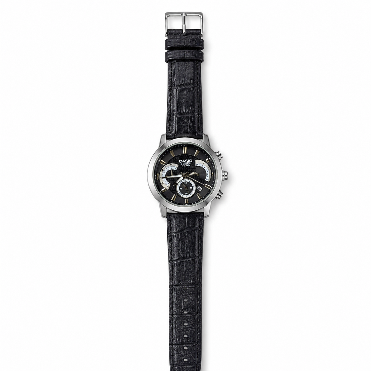 All Black Beside Chronograph Watch