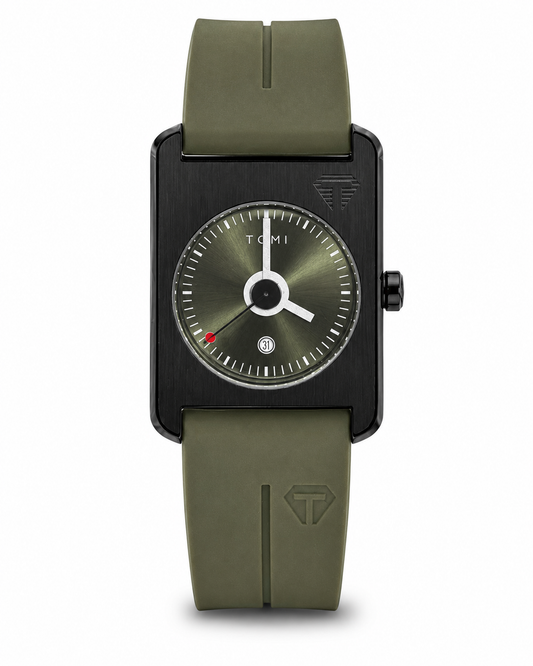 Tomi Tank Magnetic Strap Watch