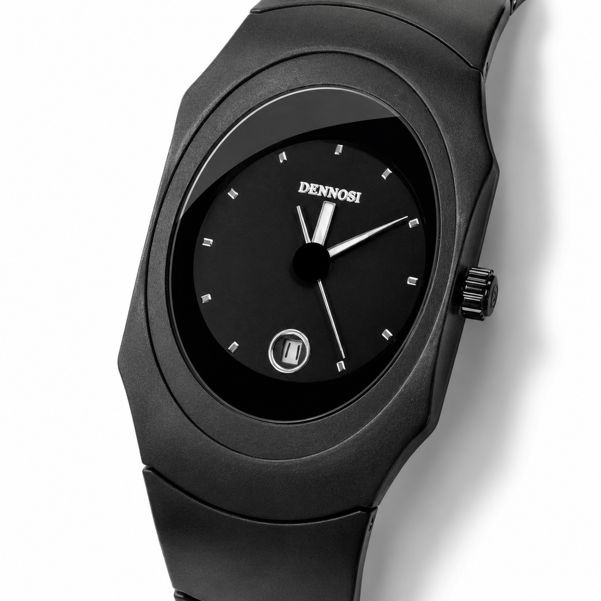 All Black Matrix Watch