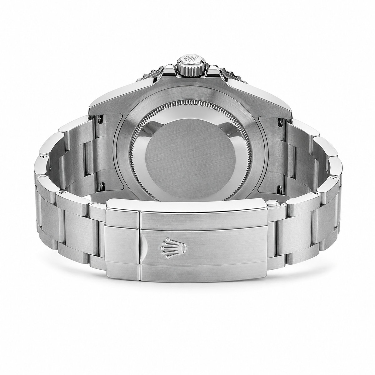 Silver Black Chain Yatchmaster Watch