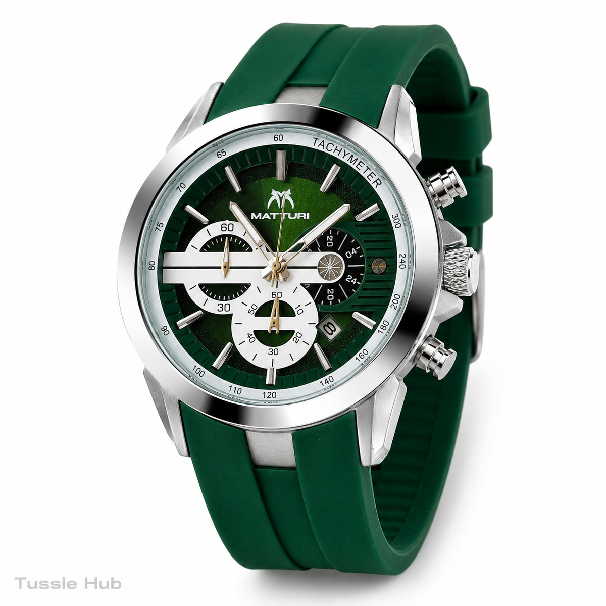 Forest Green Matturi Urban Chrono Watch