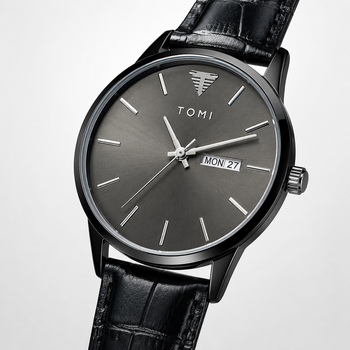 Tomi Day Date All Black Watch