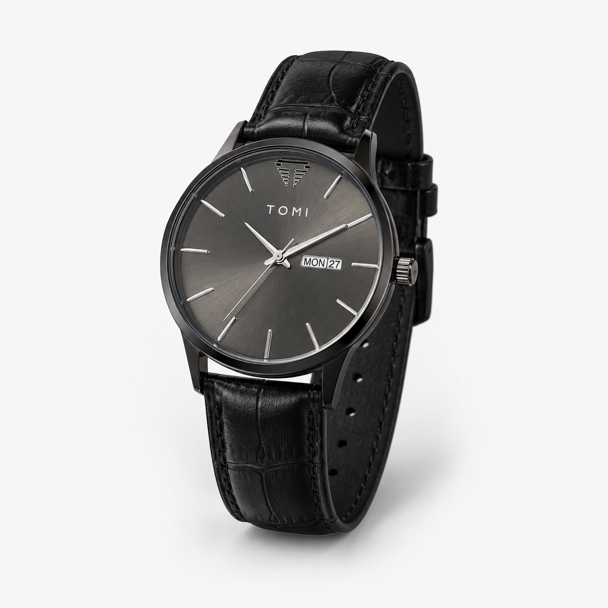 Tomi Day Date All Black Watch