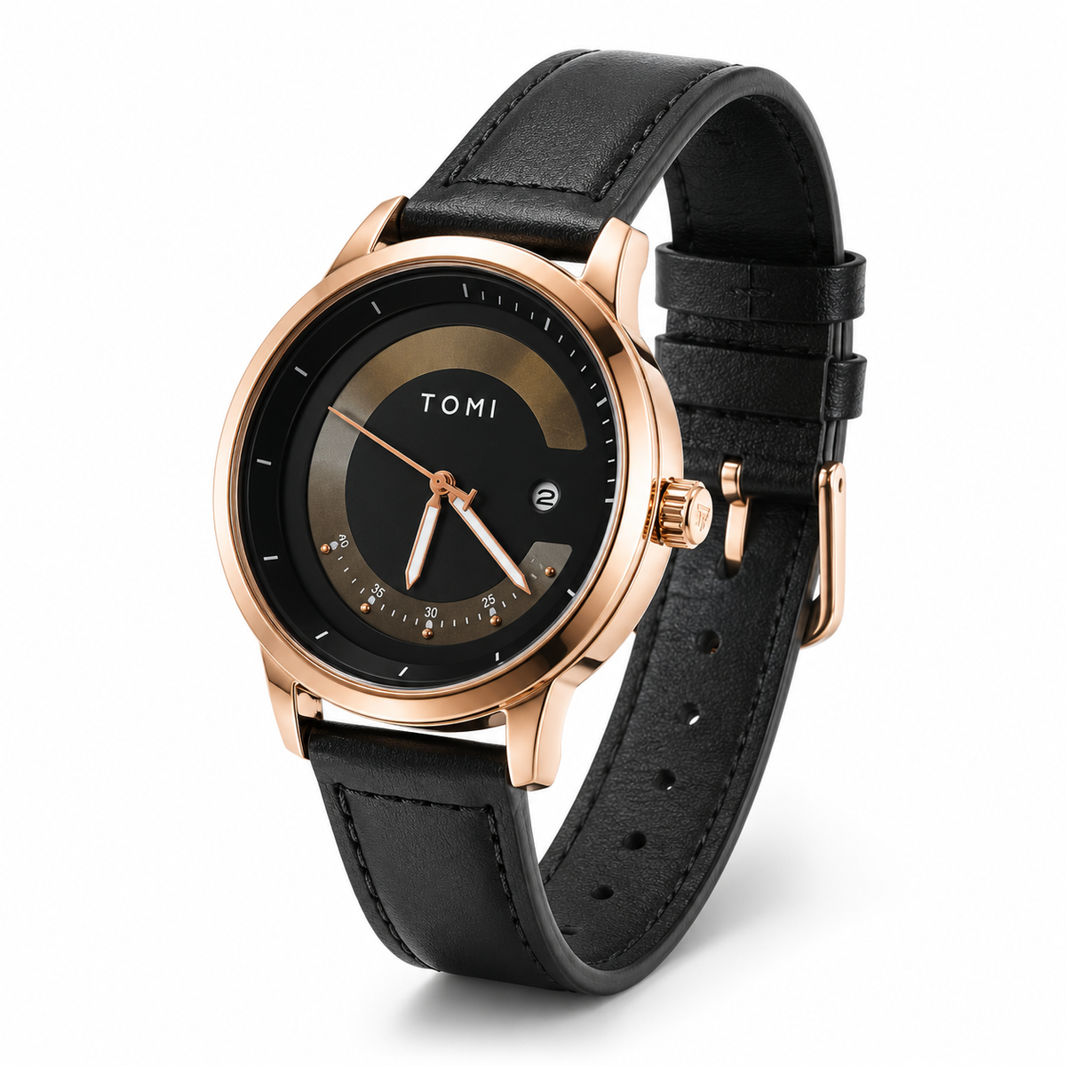 Tomi Royal Gold Dial Watch