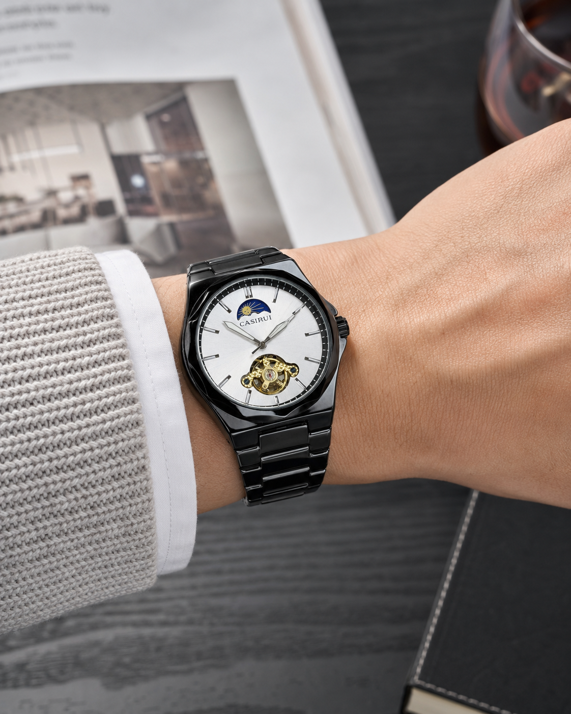The Celestial Automatic Open-Heart Watch