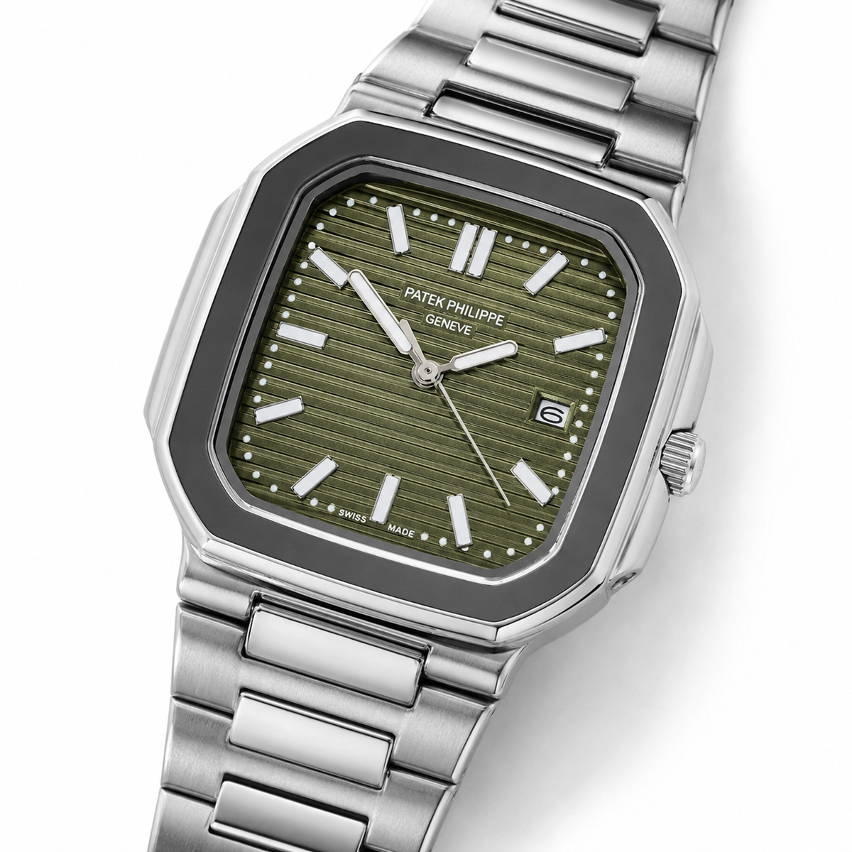 Old Money Patek Square Watch